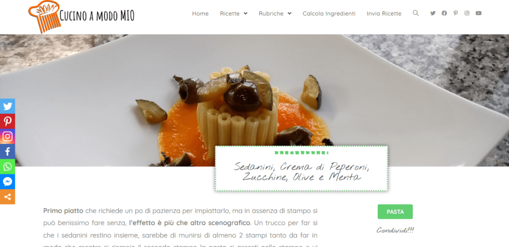 Cucinoamodomio.it - Portfolio