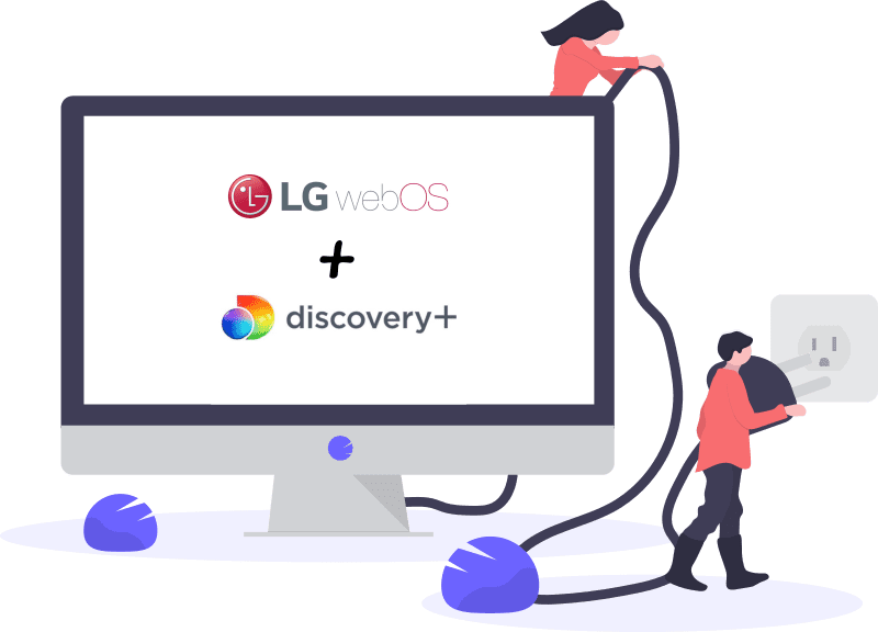 Tv Lg webos discovery+ plus