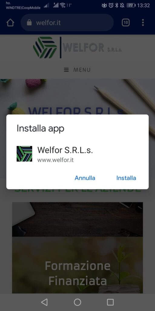 Web App Welfor 5