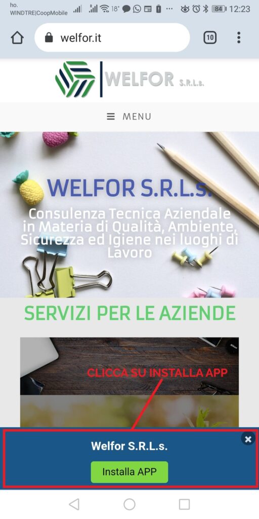 Web App Welfor 7